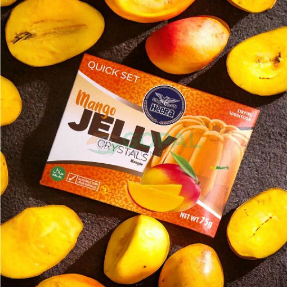 Heera Crystal Jelly Mango 75g - Jelly