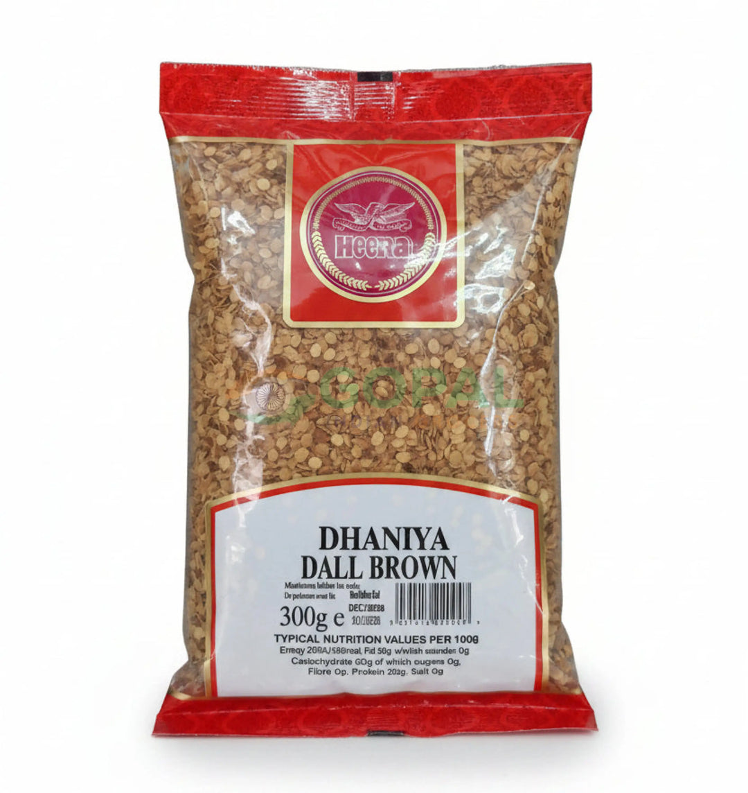 Heera Dhaniya Dall - Brown 300g - Dhana Dal