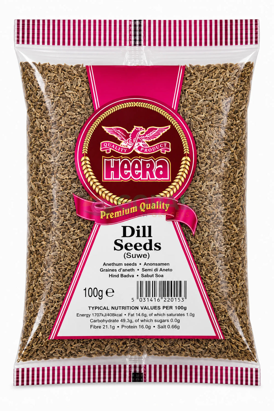 Heera Dill Seeds (Suwa) 100g - Seeds