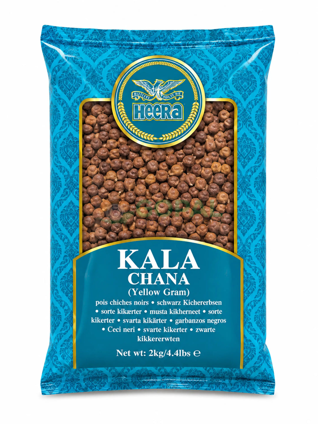 Heera Kala Chana (Whole Black Gram) 2kg - Beans & Peas