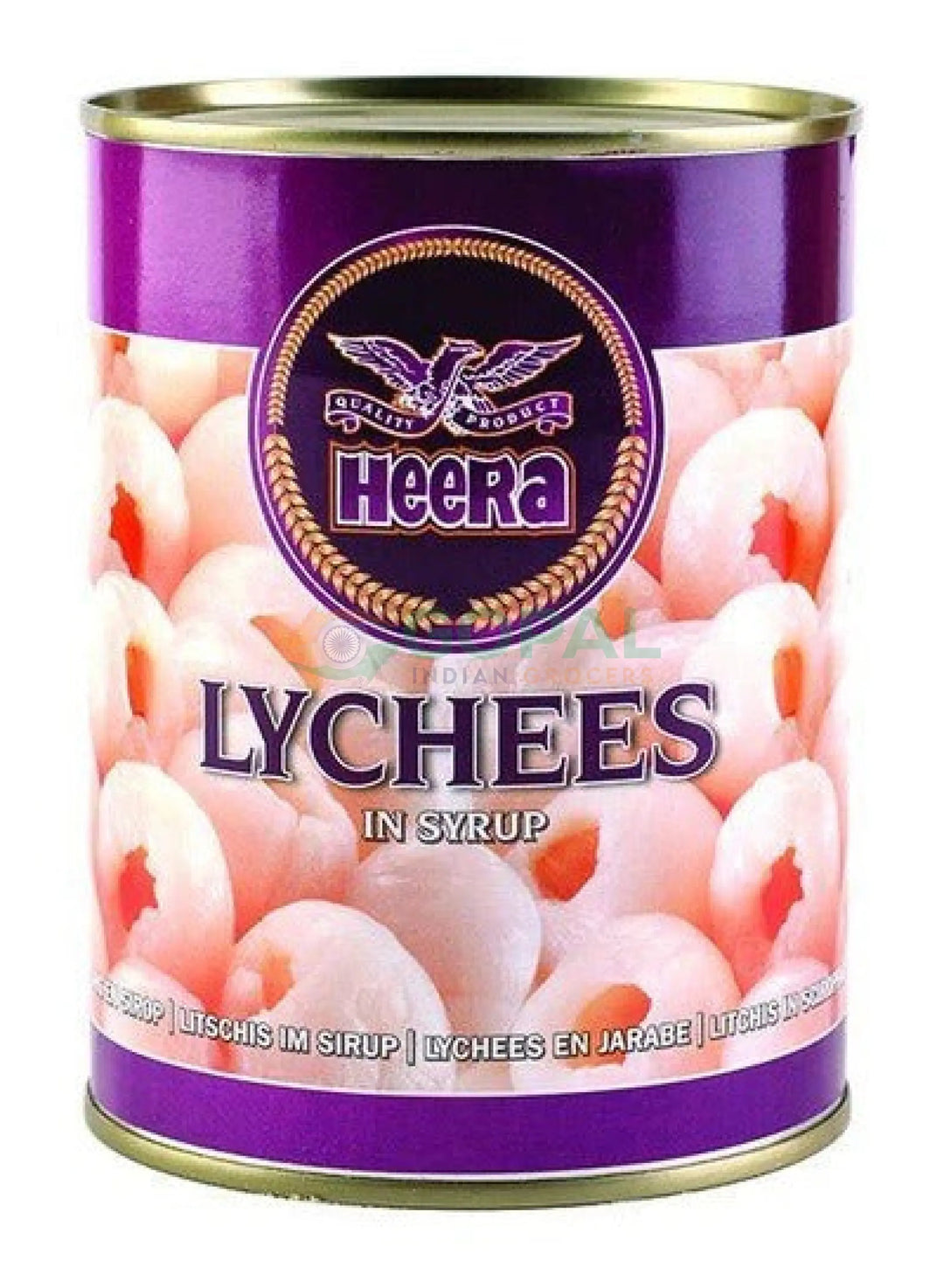 Heera Lychees in Syrup 200g - Canned Fruits
