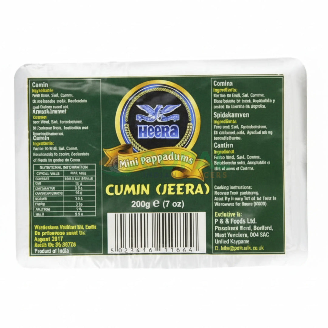 HEERA MINI PAPD CUMIN JEERA 200G