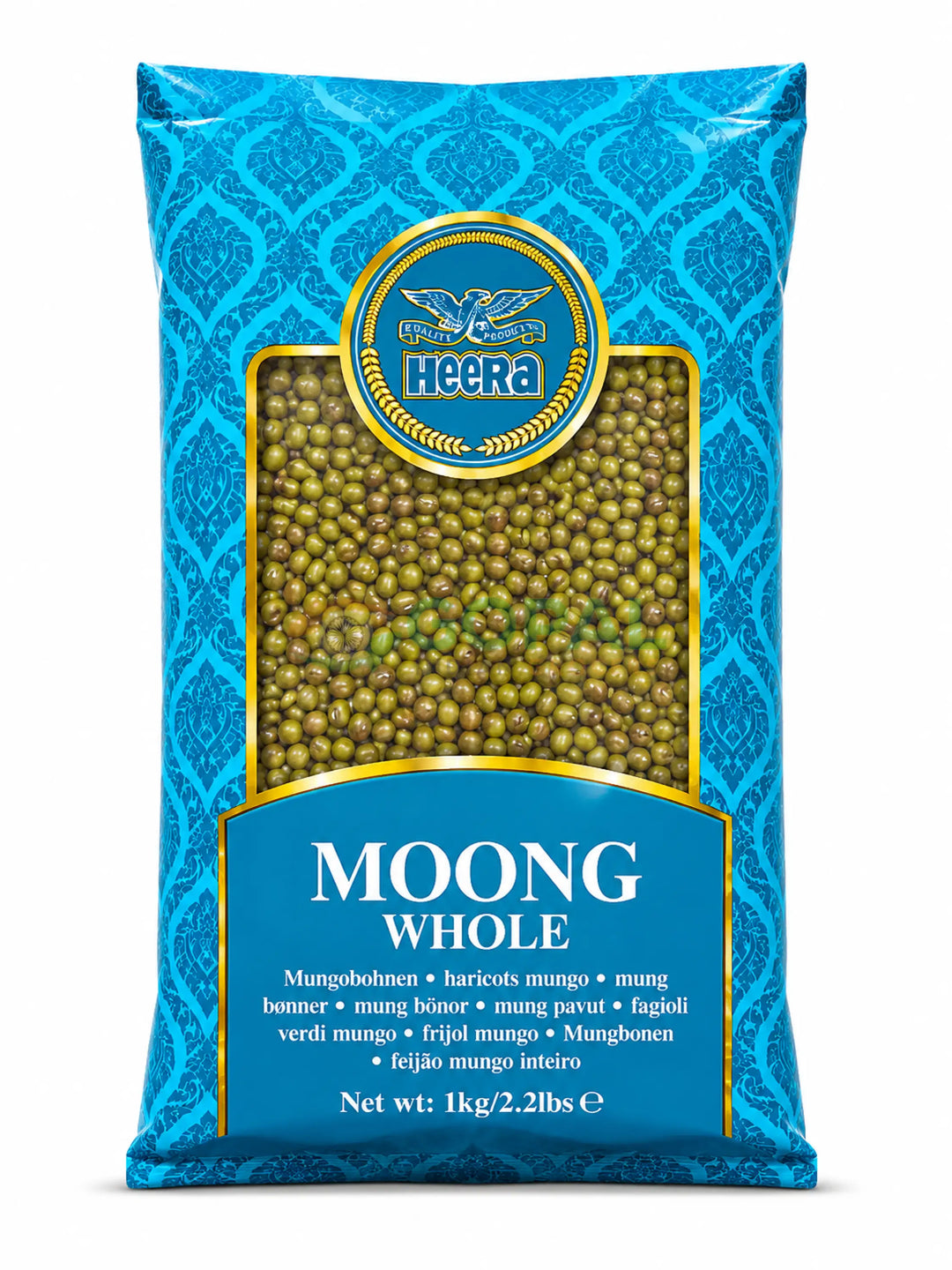 Heera Moong Whole 1kg - Beans & Peas