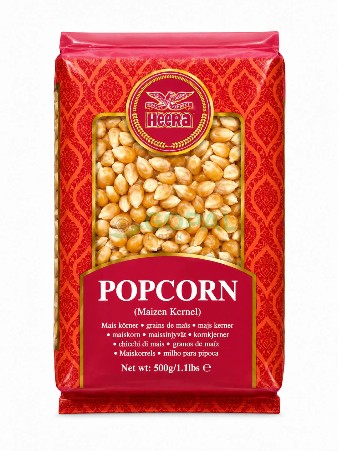 Heera Popcorn 500g - Whole Grain