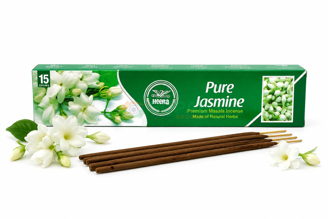 Heera Pure Jasmine Incense Sticks 15g - Incense / Dhoop