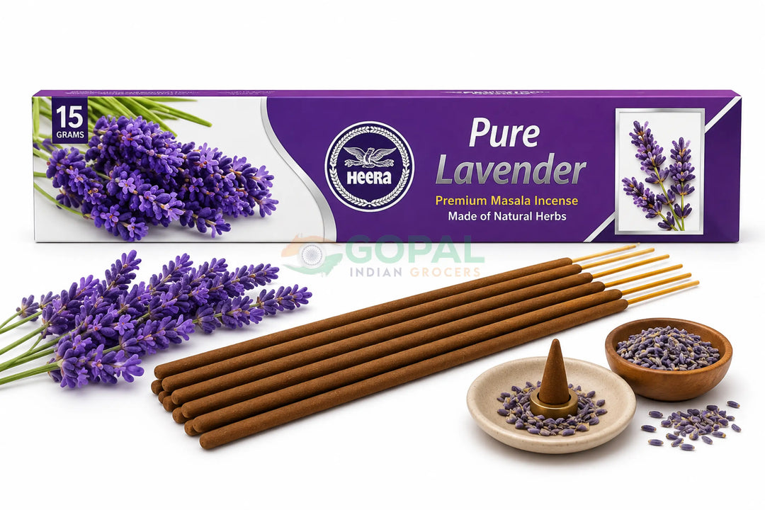 Heera Pure Lavender Incense Sticks 15g - Incense / Dhoop