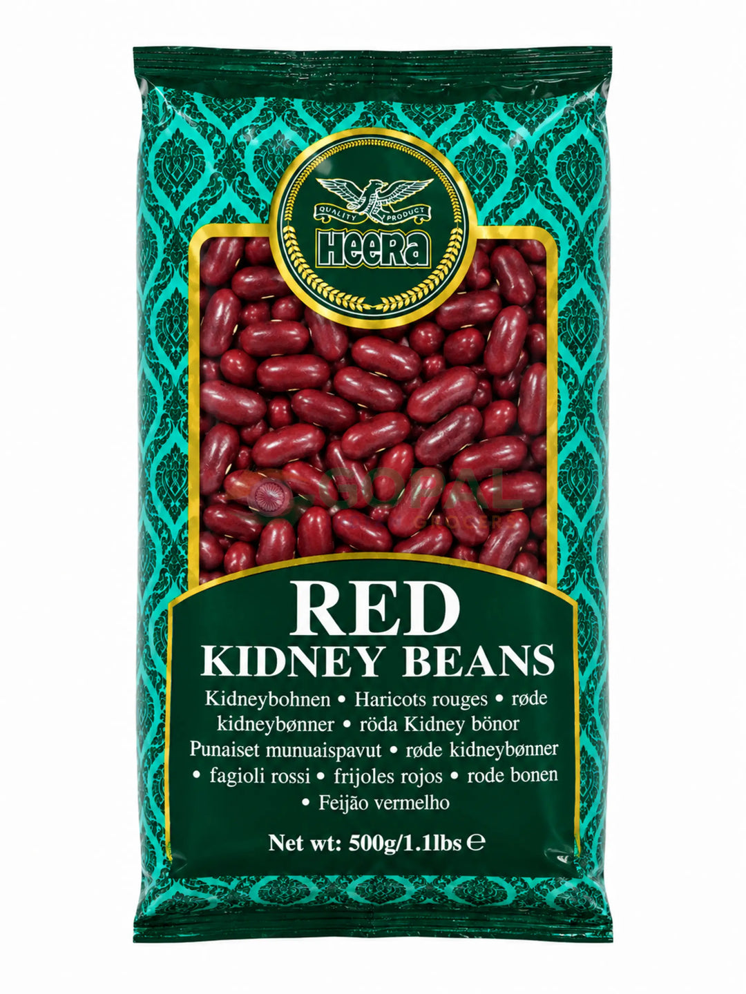 Heera Red Kidney Beans 500g - Beans & Peas