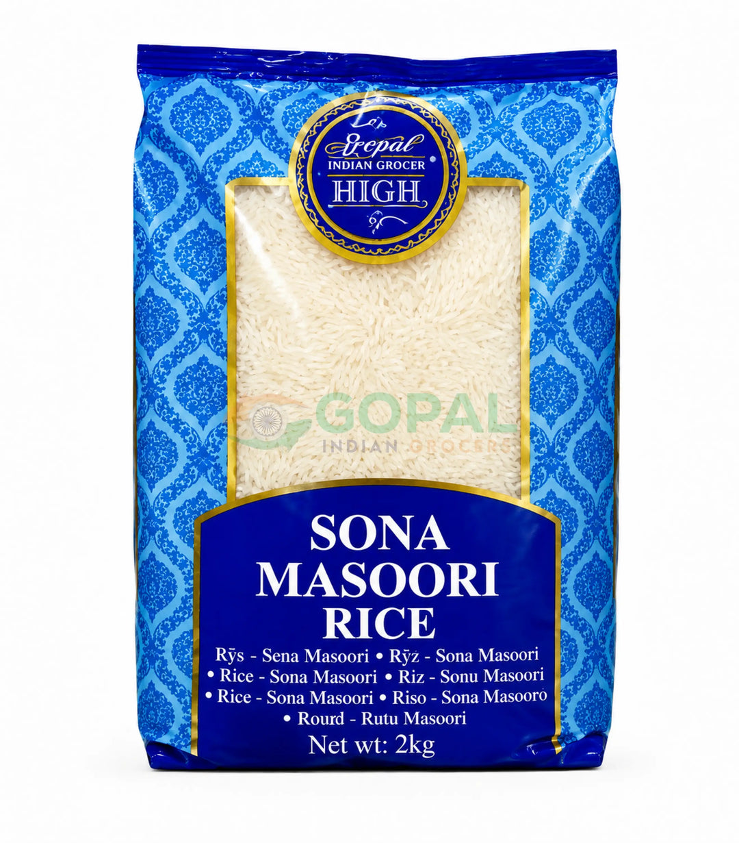 Heera Sona Masoori Rice 2Kg - Other Rices
