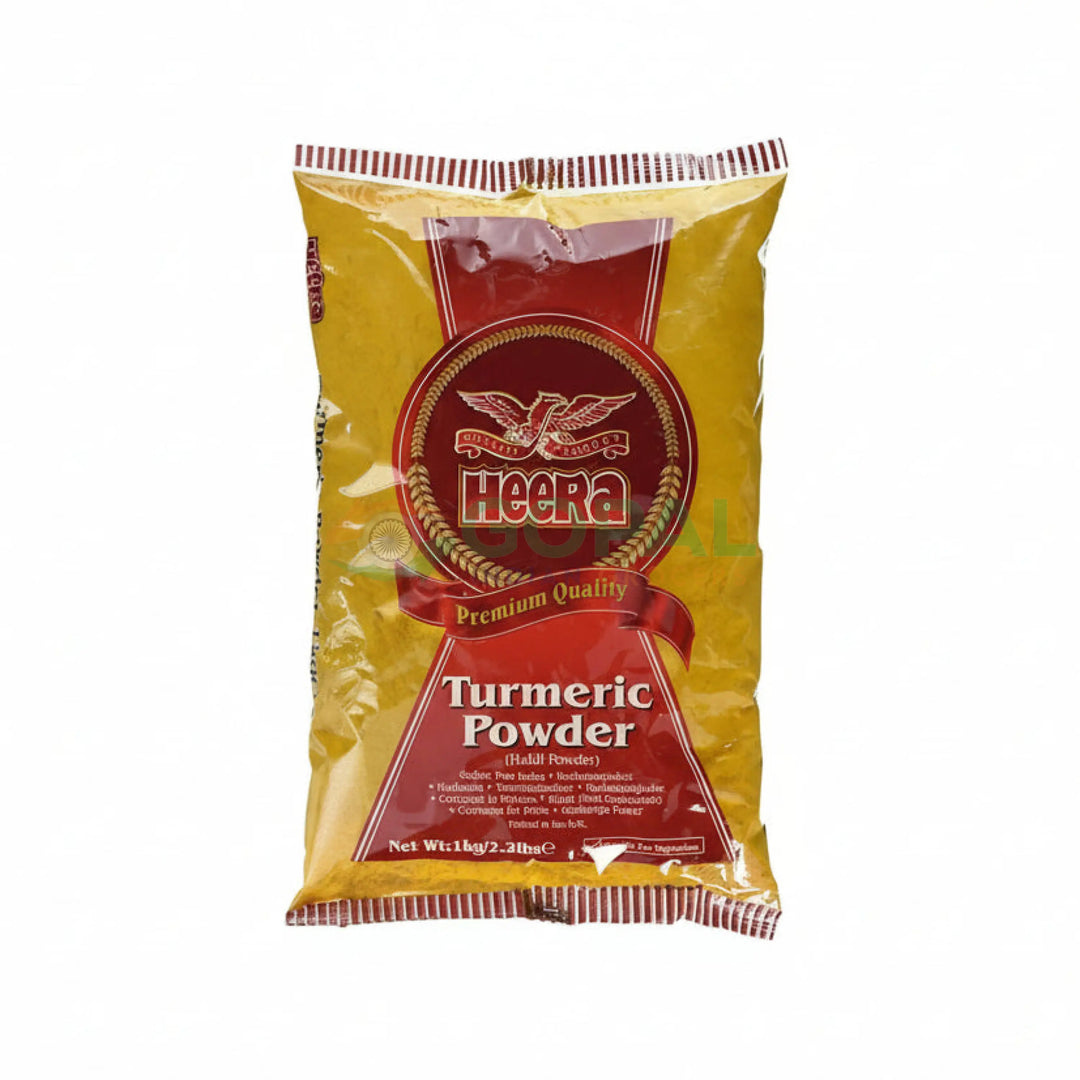 Heera Turmeric (Haldi) Powder 1kg - Ground Spices