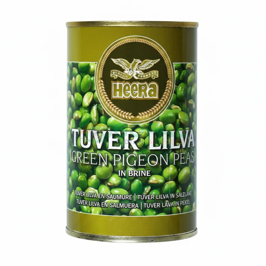 Heera Tuver Lilva in Brine 400g - Canned Beans