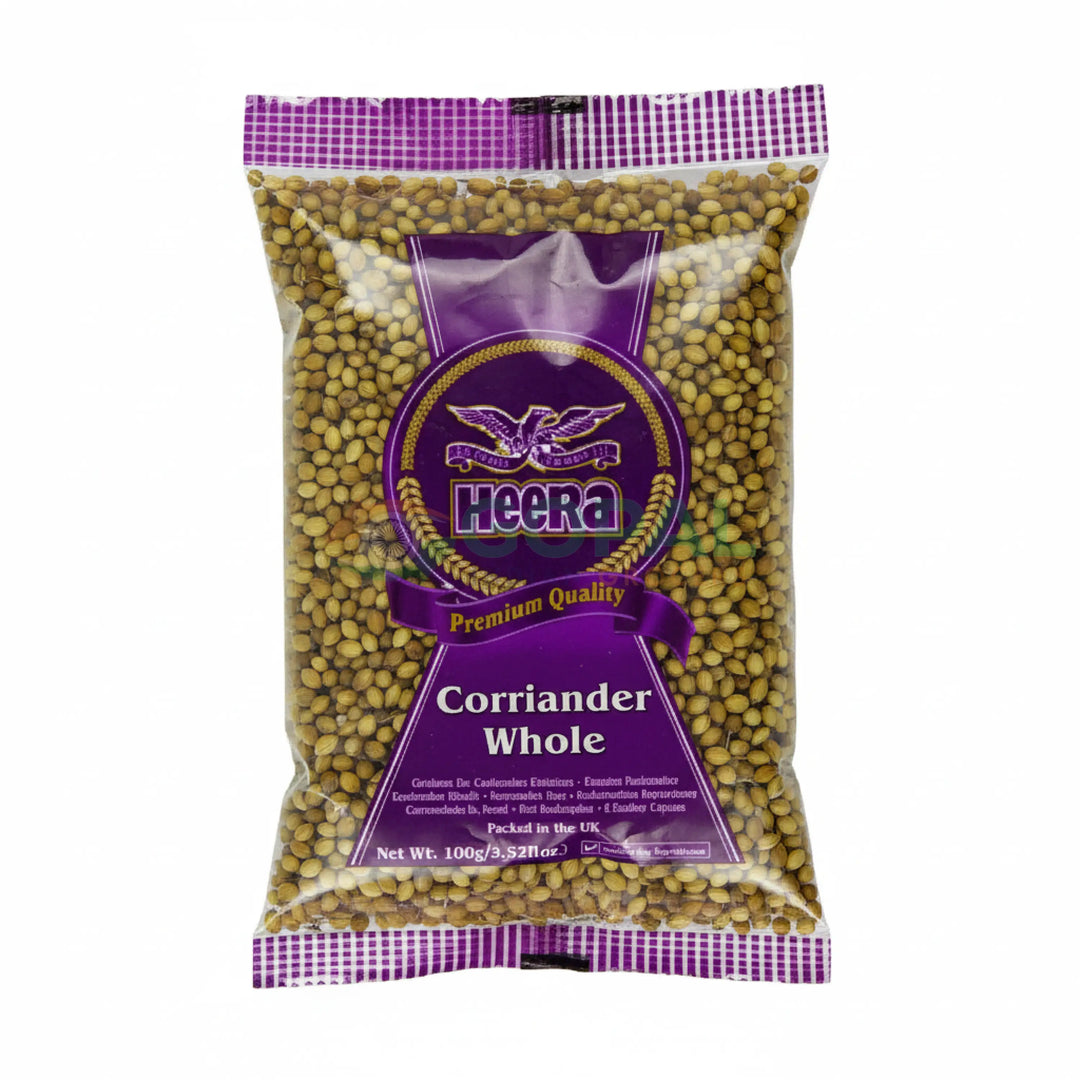 Heera Whole Coriander Seeds (Dhana)100g - Whole Spices