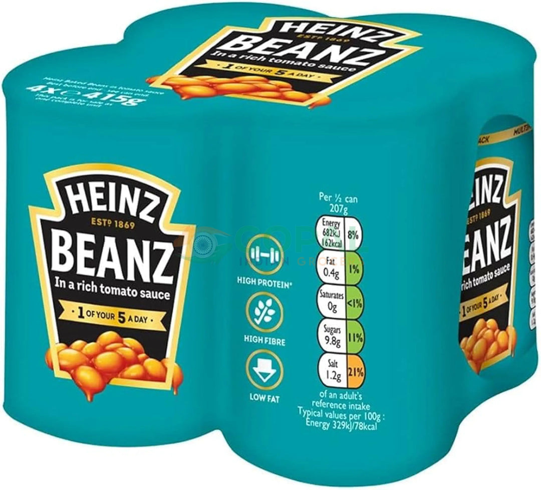 Heinz Beanz 4 pack 415g - Other Canned Products