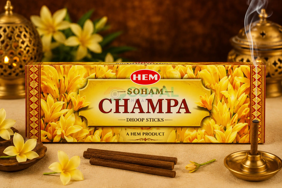 HEM Soham Champa Dhoop Sticks 20g - Incense / Dhoop