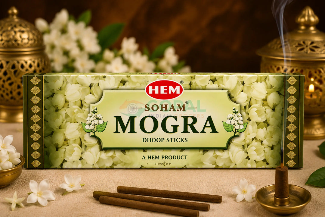 HEM Soham Mogra Dhoop Sticks 20g - Incense / Dhoop