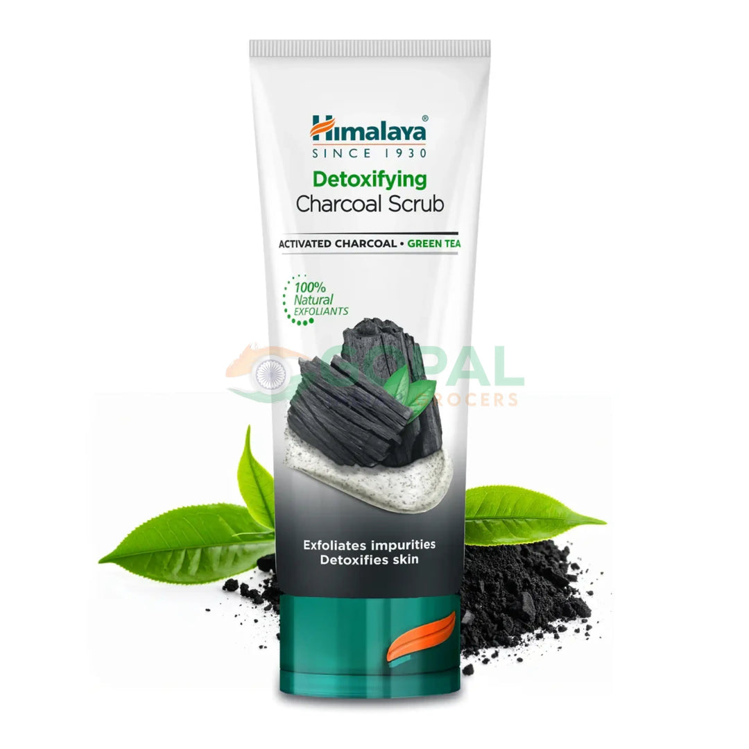 Himalaya Detoxifying Charcoal Scrub 75ml - Body Care
