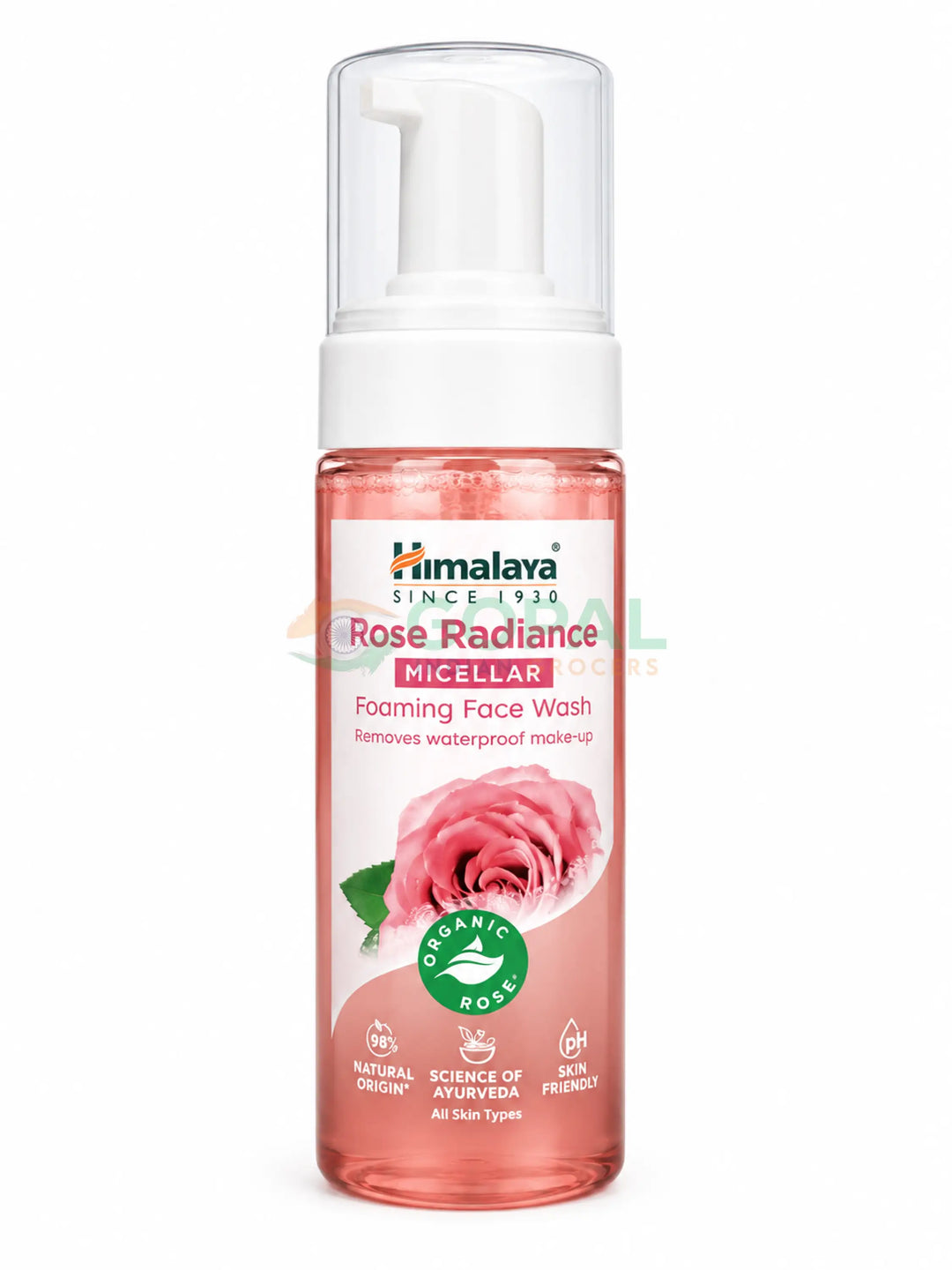 Himalaya Rose Radiance Micellar Foaming Face Wash 150ml - Body Care