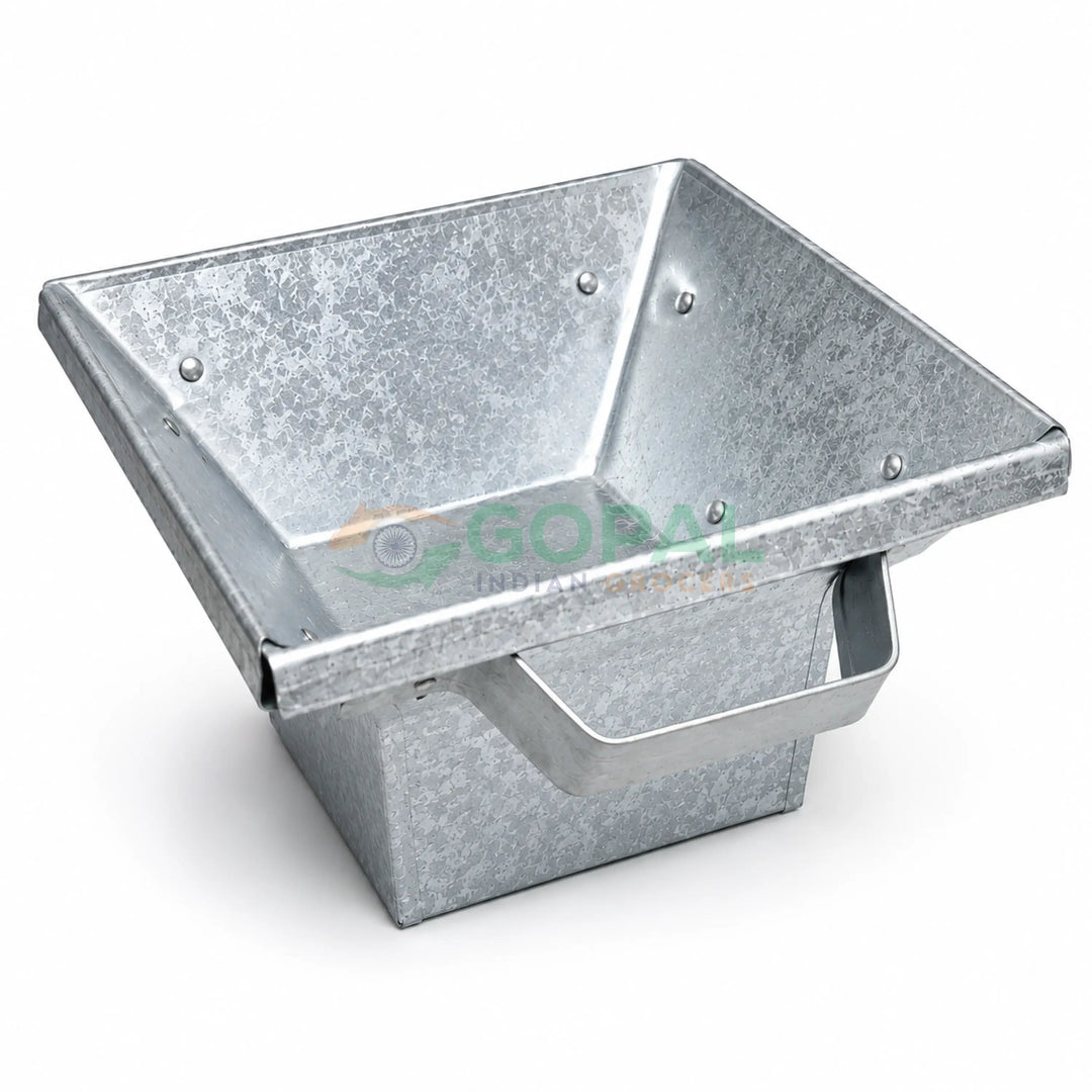 Iron Havan Kund Small (16cm x 16cm x 10cm) - Pooja Essentials