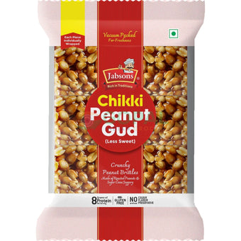 Jabsons Chikki Peanut Gud 240g - Chikki