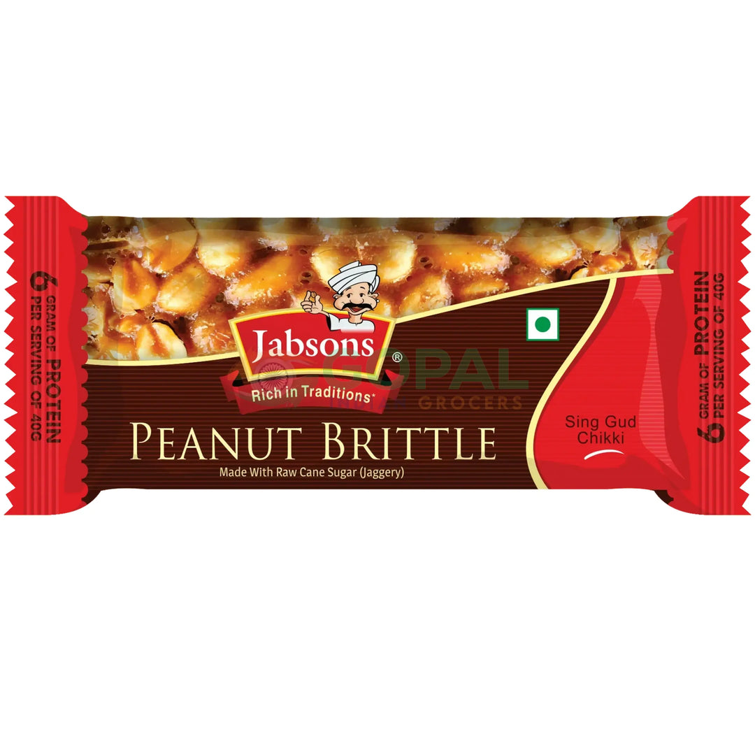 Jabsons Chikki Peanut Gud (Brittle) 40g - Chikki
