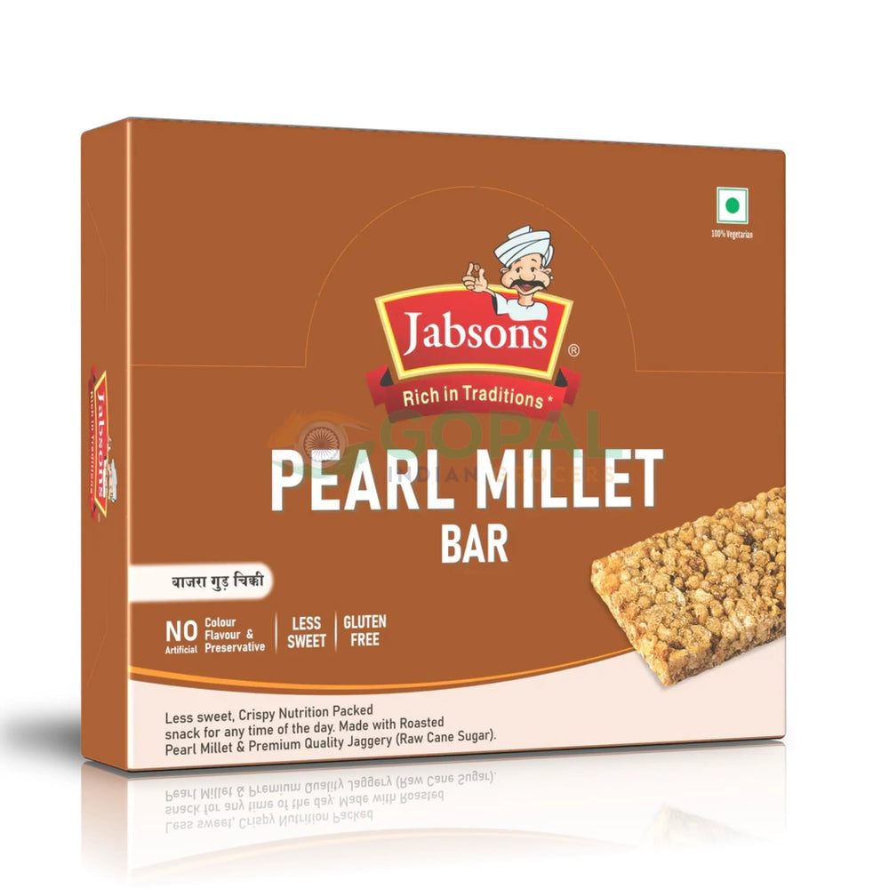 Jabsons Chikki Pearl Millet Bar 25g - Chikki