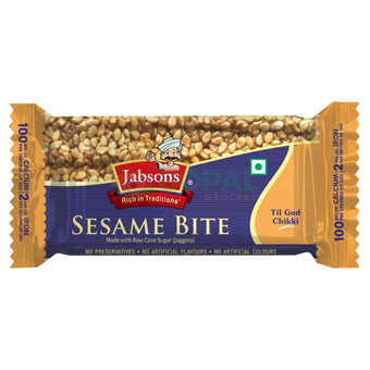 Jabsons Chikki Sesame Bite (Til Gud) 30g - Chikki