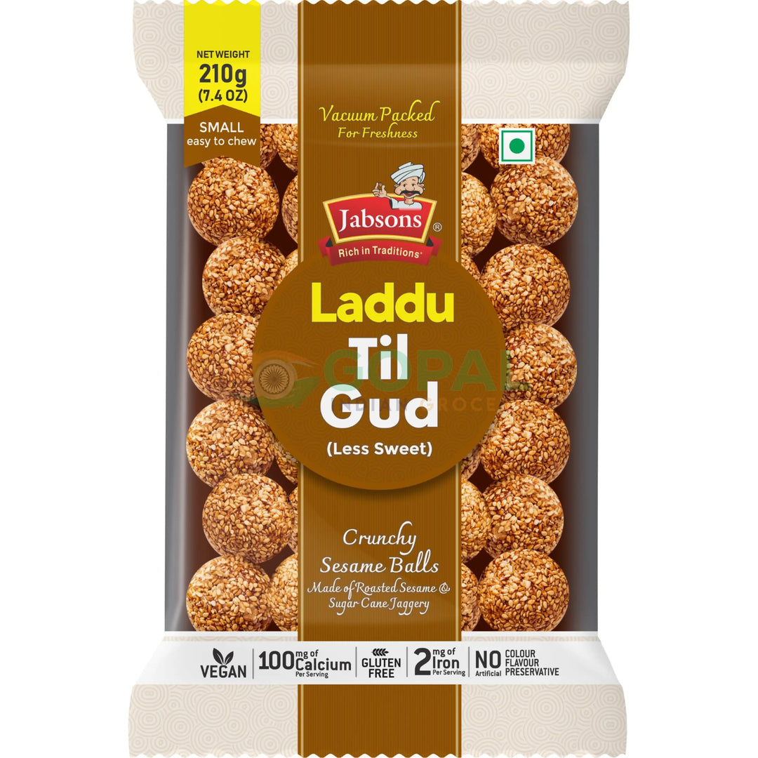 Jabsons Til Sesame Ladoo 210g - Chikki