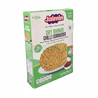 Jaimin Dry Coriander Chilli Bhakri 200g - Bhakhri