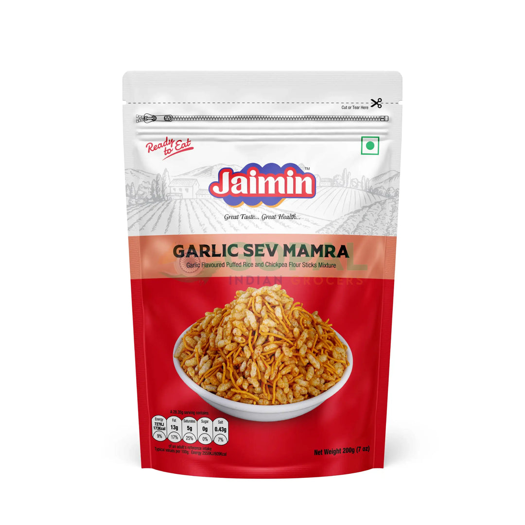 JAIMIN GARLIC SEV MAMRA 200g