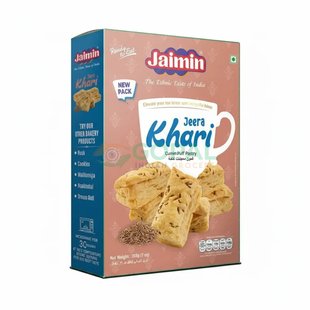 Jaimin Jeera Khari 200g - Khari & Rusk