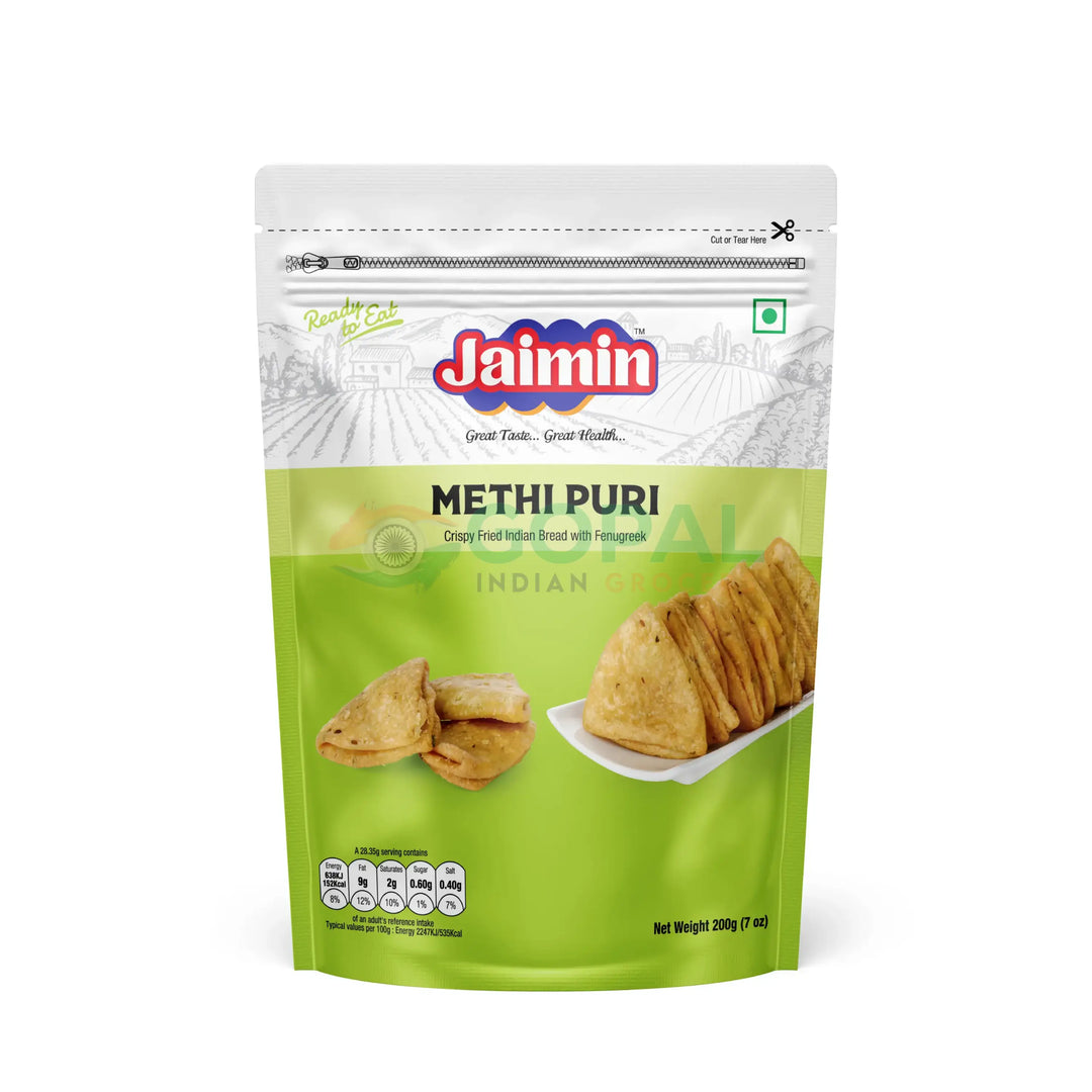 Jaimin Methi Puri 200g - Other Snacks