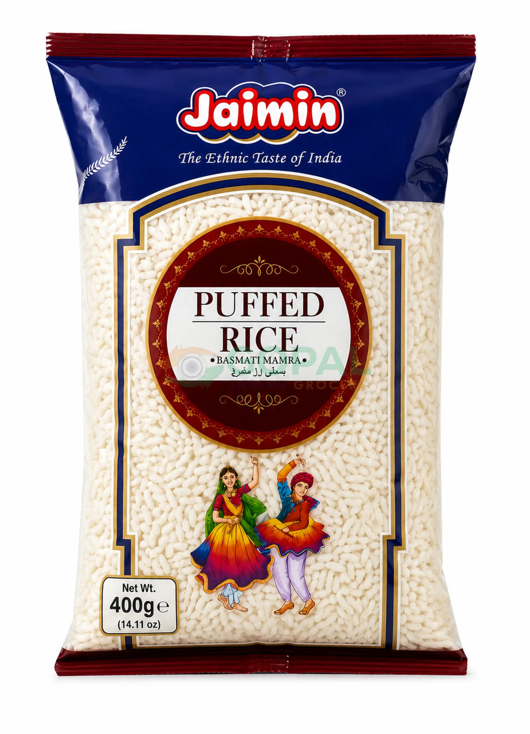 Jaimin Puffed Rice 400g - Puffed Rice (Mamra)