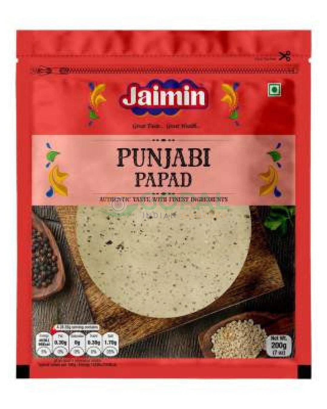 JAIMIN PUNJABI PAPAD 200g