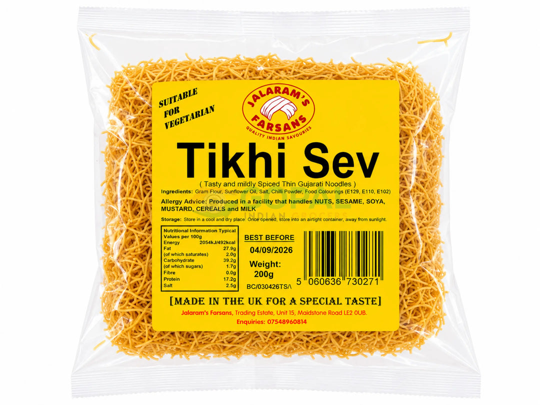 Jalaram Tikhi Sev 200g - Gathiya & Sev