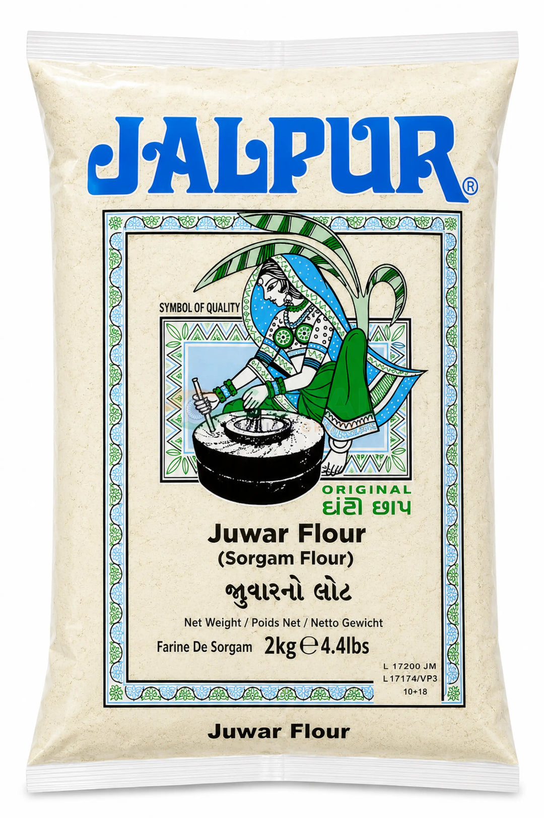 Jalpur Juwar Flour (Sorghum) 2Kg - Other Flours