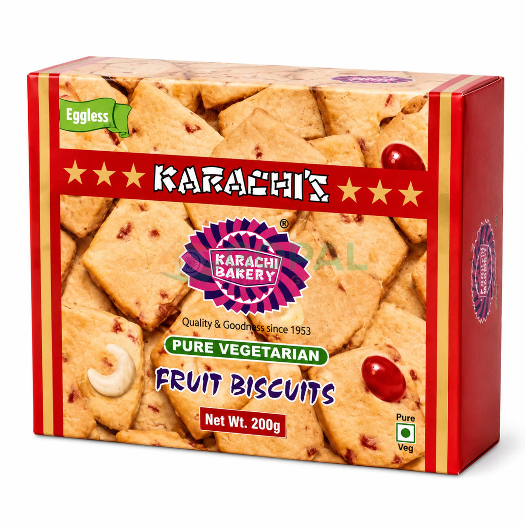 Karachi Fruit Biscuit 200g - Biscuits & Cookies