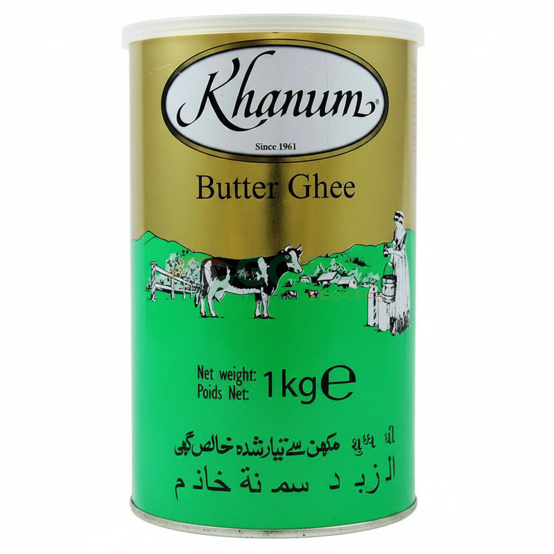 KHANUM BUTTER GHEE TINS 1kg