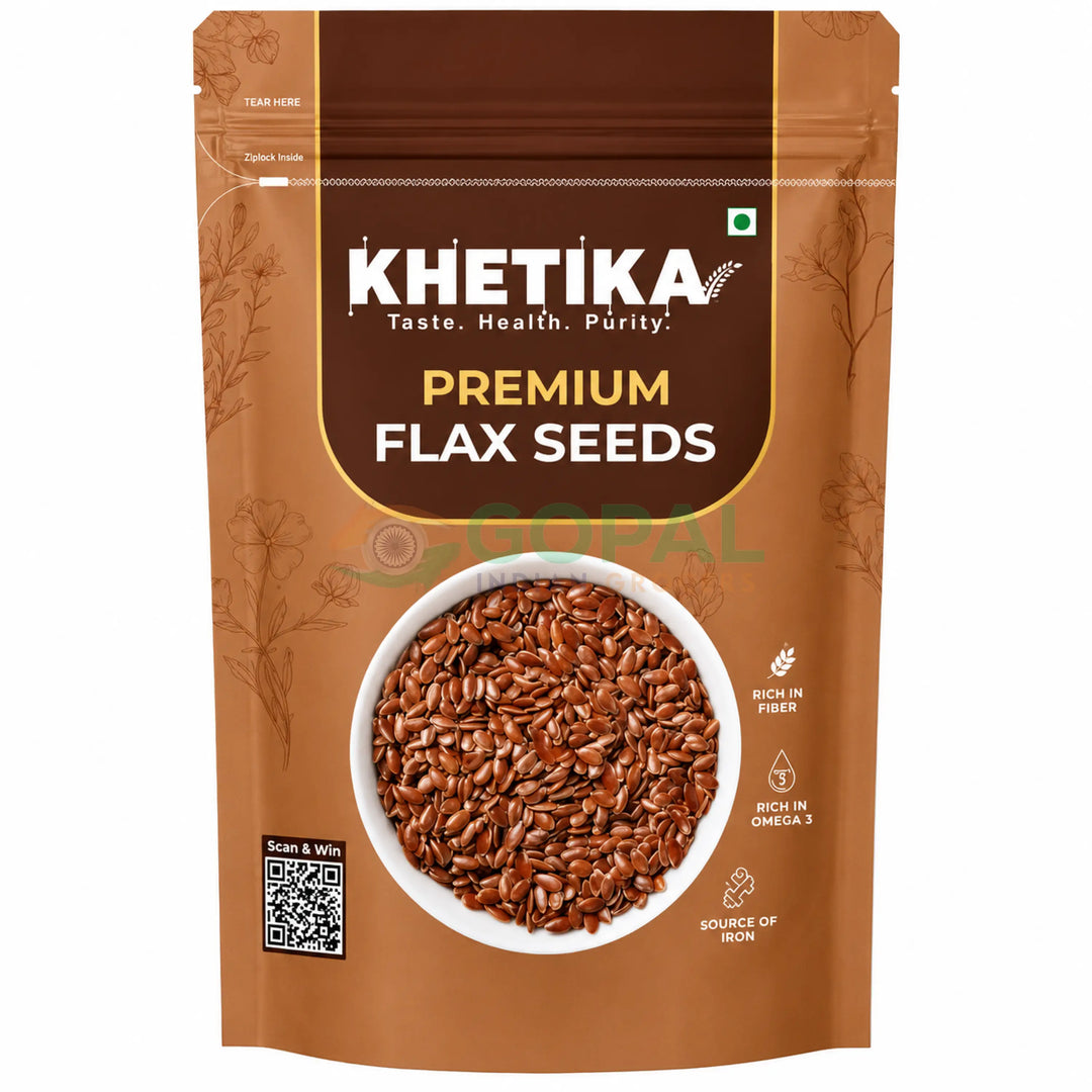 Khetika Flax Seeds 500g - Seeds