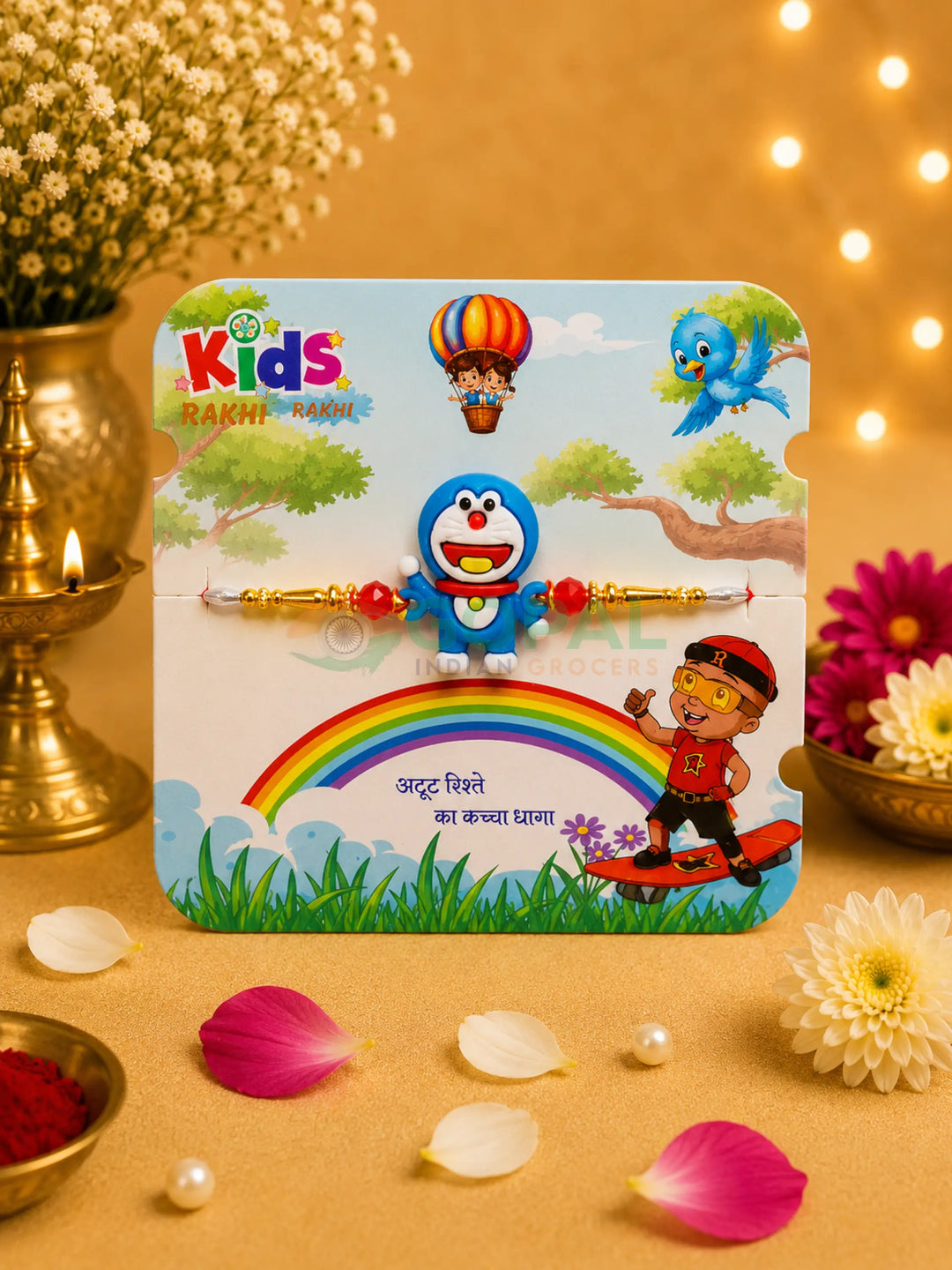 Kids Rakhi Design 1 - 10 - Festival Related Products