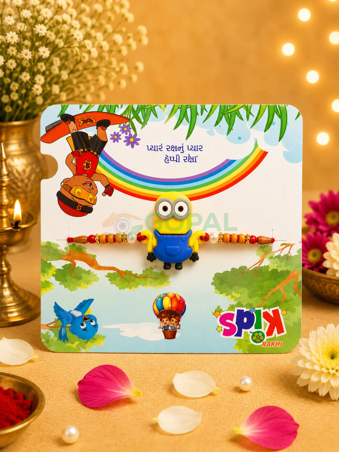 Kids Rakhi Design 1 - 12 - Festival Related Products