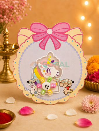 Kids Rakhi Design 1 - 3 - Festival Related Products