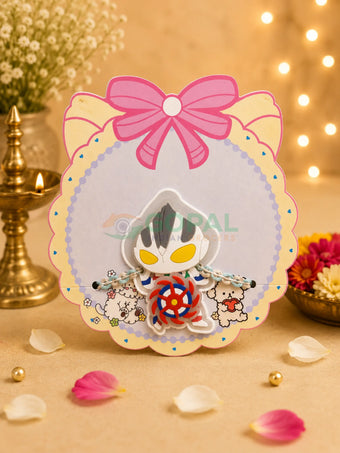 Kids Rakhi Design 1 - 4 - Festival Related Products