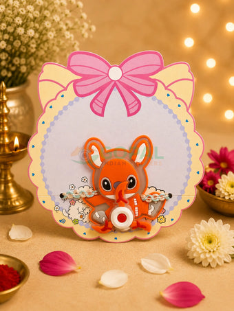 Kids Rakhi Design 1 - 5 - Festival Related Products