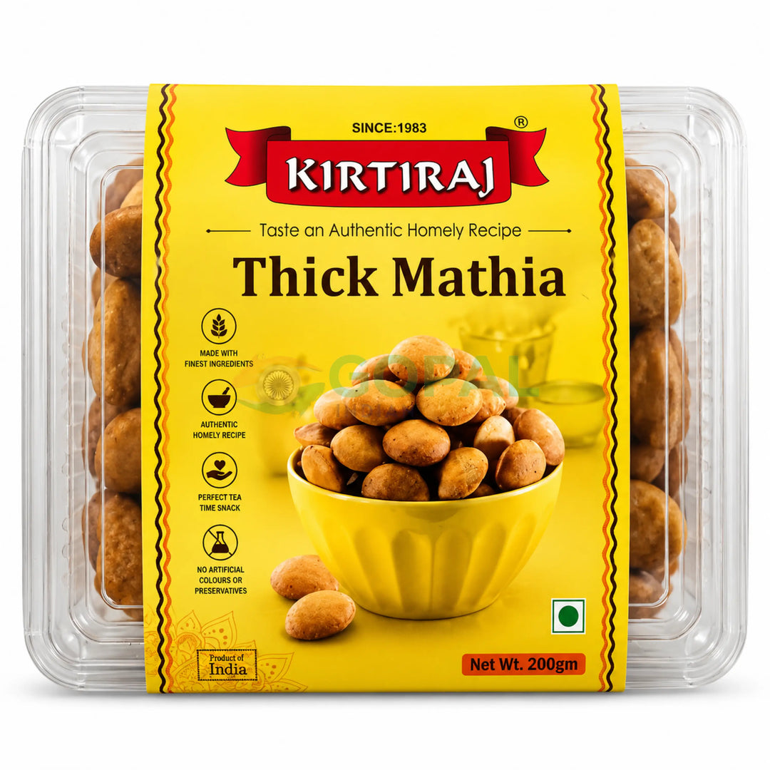 Kirtiraj Namkeen Thick Mathia 200g - Numkeen Mix