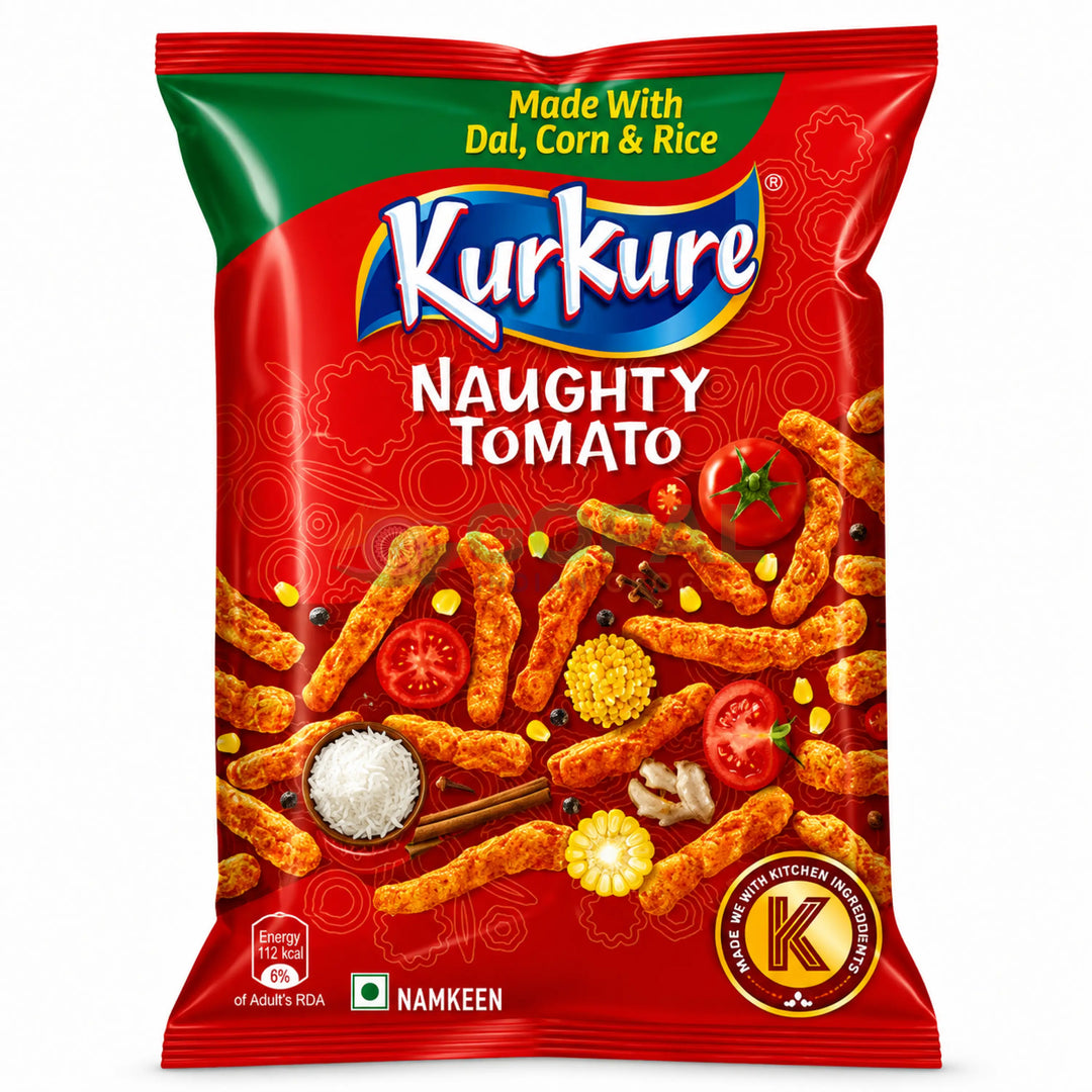 Kurkure Naughty Tomato 70g - Crisps & Kurkure