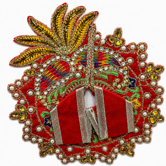 Laddu Gopal Vagha (Poshak) Size 3 (Design - 1) - Festival Related Products