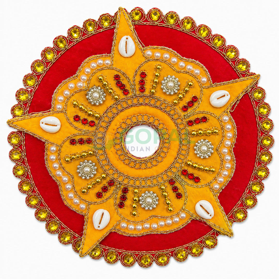 Laddu Gopal Vagha (Poshak) Size 3 (Design - 2) - Festival Related Products