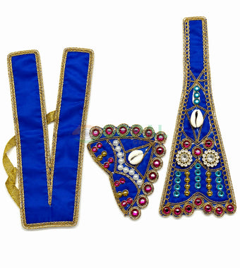 Laddu Gopal Vagha (Poshak) Size 3 (Design - 2) - Festival Related Products