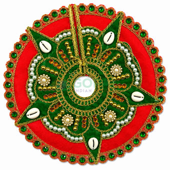 Laddu Gopal Vagha (Poshak) Size 3 (Design - 2) - Festival Related Products