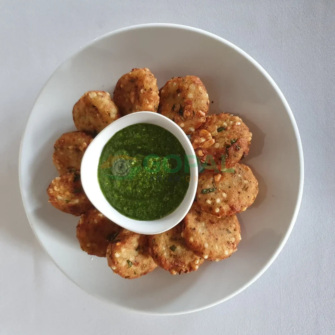 Langley Bites Frozen Farari Cutlet & Chutney 15Pcs - Frozen Snacks