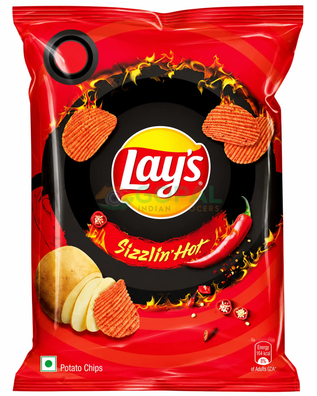 Lay’s Sizzling Hot 50g - Crisps & Kurkure
